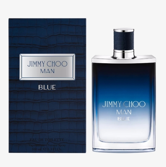 NIB-Jimmy Choo Man Blue E.D.T-3.3FL OZ - Picture 1 of 6